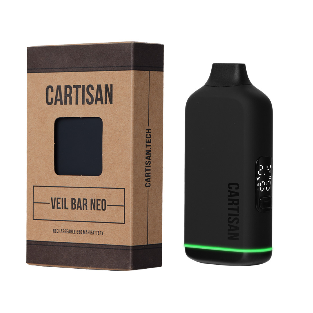 Cartisan Veil Bar Pro EVO Discreet 510 Thread Vape Cart Battery – Vape Batt